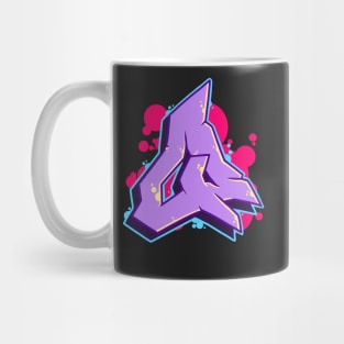 Letter Q - Graffiti Street Art Style Mug